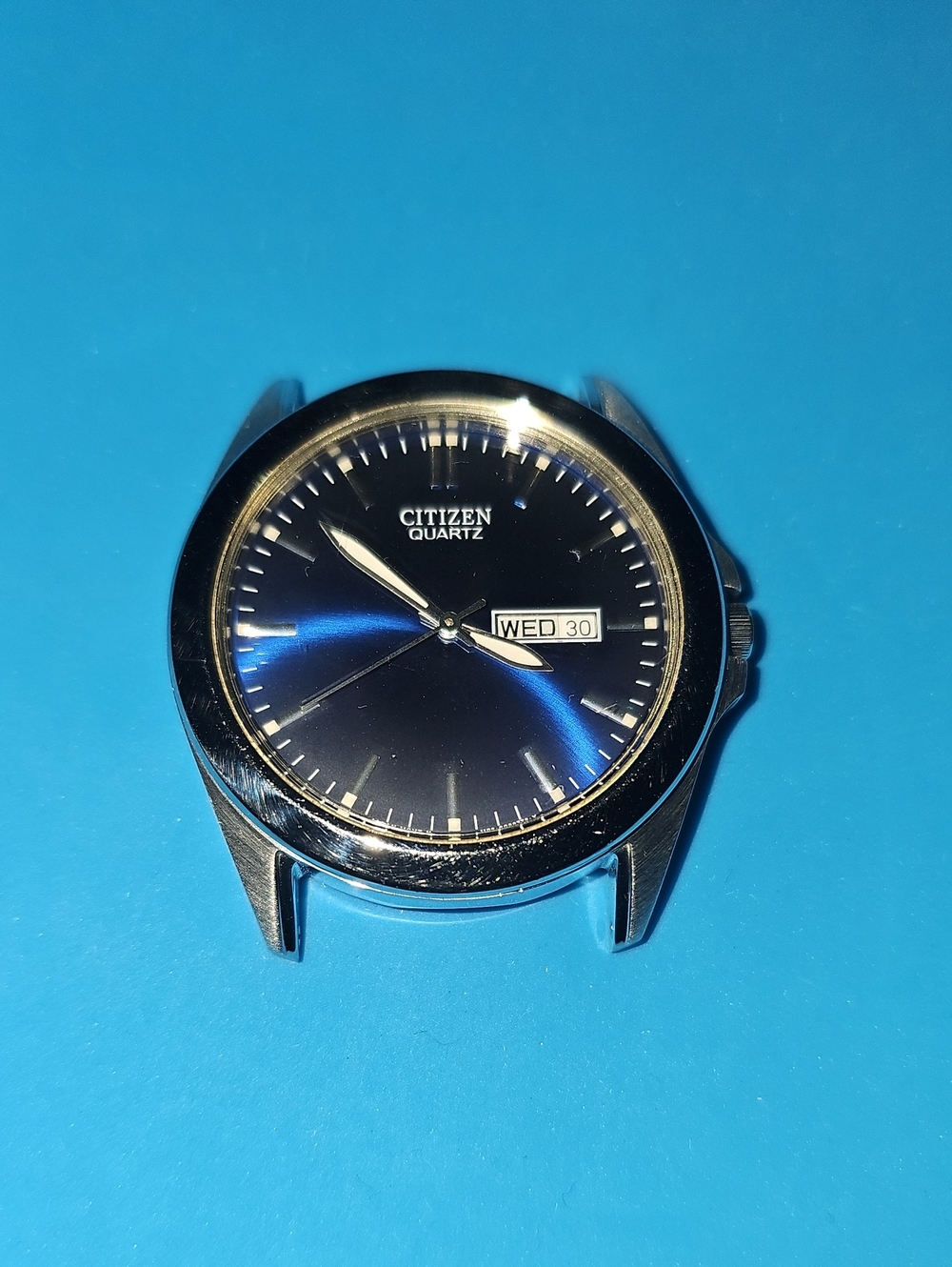 Citizen 1102-S066808 Blue Dial Stainless Steel Quartz Watch